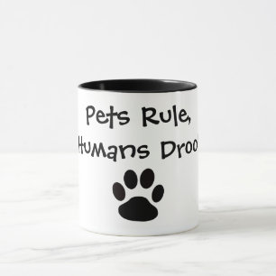 Caneca Pets Rule Mug