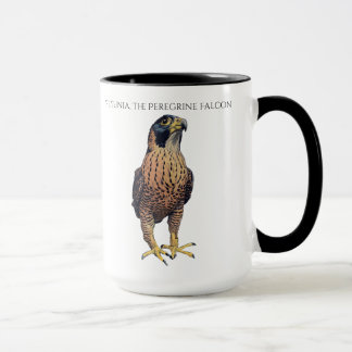 Caneca Petunia the Peregrine Falcon Mug