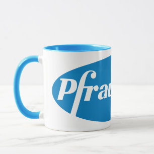 Caneca Pfraudster - Pfizer Logo Parody (Classic) Mug