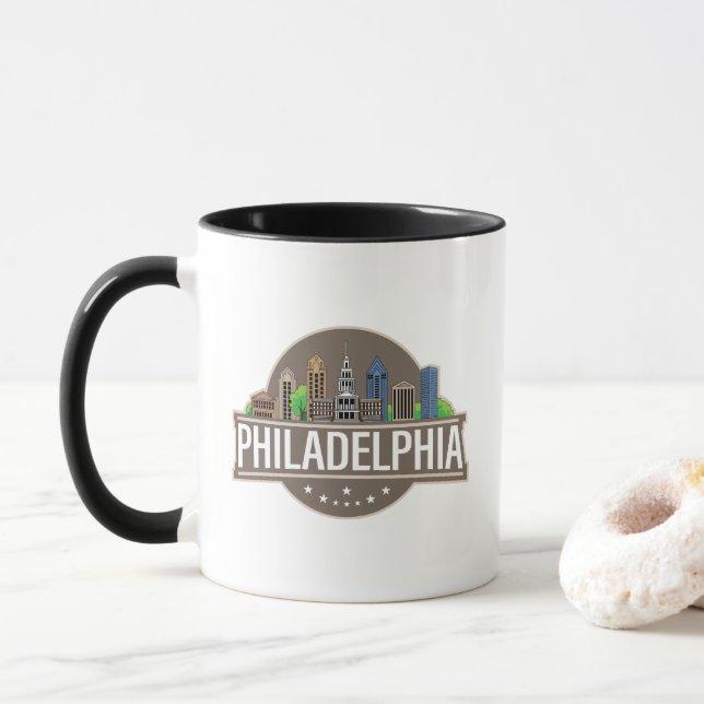 Caneca Philadelphia Pennsylvania (Com Donut)