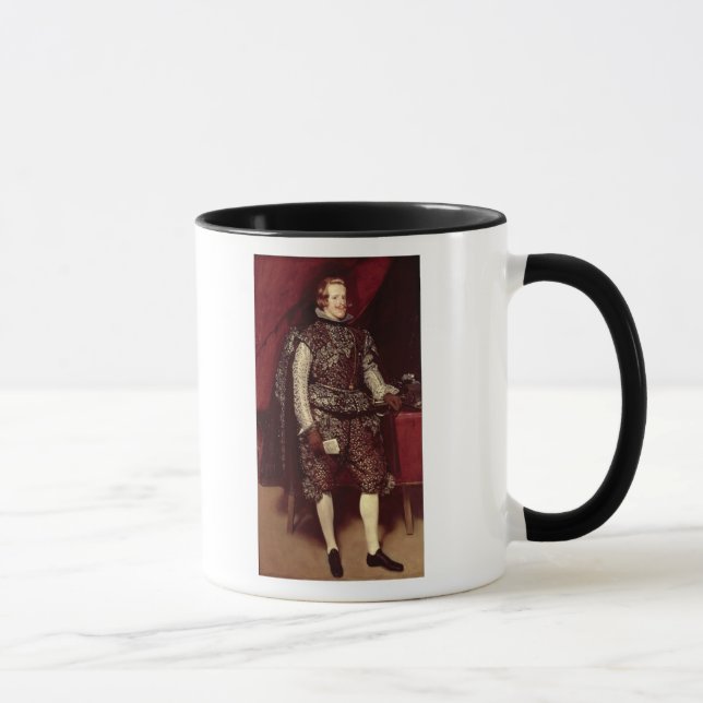 Caneca Philip IV da espanha em Brown e em prata (Direita)