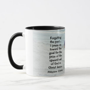 Caneca Philippians 3:14 Call of God, Girl Running