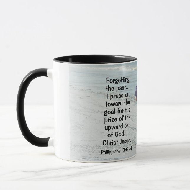 Caneca Philippians 3:14 Call of God, Girl Running (Esquerda)