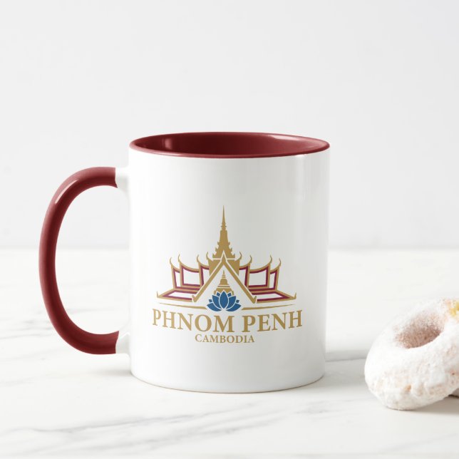 Caneca Phnom Penh Cambodia Southeast Asia (Com Donut)