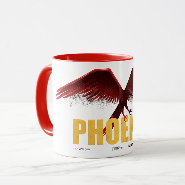 Caneca Phoenix Vingate Graphic (Frente Esquerda)