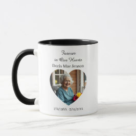Caneca Photo and Poem Sentimental Memorial