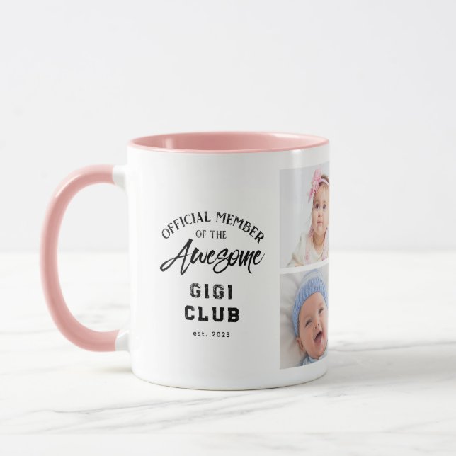Caneca Photo Collage Awesome GIGI Mug (Esquerda)