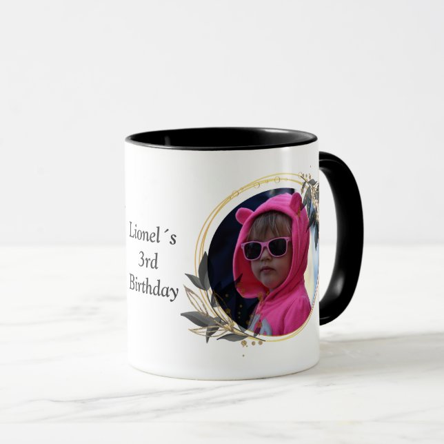 Caneca Photo with beautiful frame (Frente Esquerda)