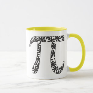 Caneca Pi floral