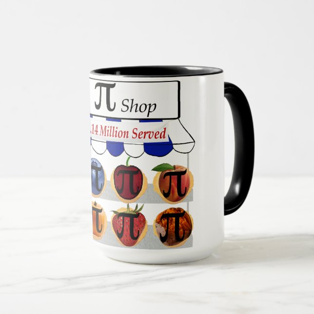 Caneca Pi Shop (Frente Esquerda)