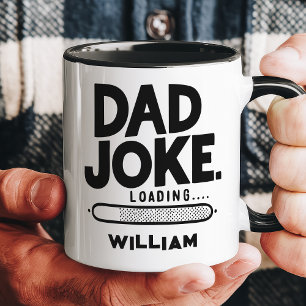 Caneca Piada de Pai Carregando Personalizado