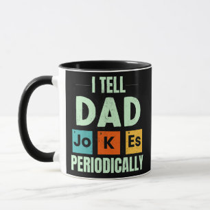 Caneca Piada engraçada do Dia dos Pais para homens para o