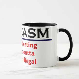 Caneca Piada engraçada do sarcasmo do KRW