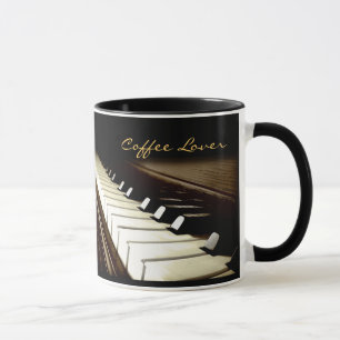 Caneca PIANO KEYS Music-Lover Bebendo Mug