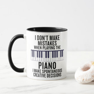 Caneca Piano Teacher Gift Funny Piano