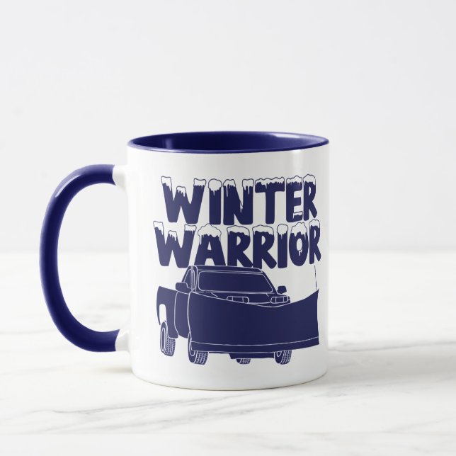 Caneca Pick Truck do Guerreiro Inverno com Snowplow (Esquerda)