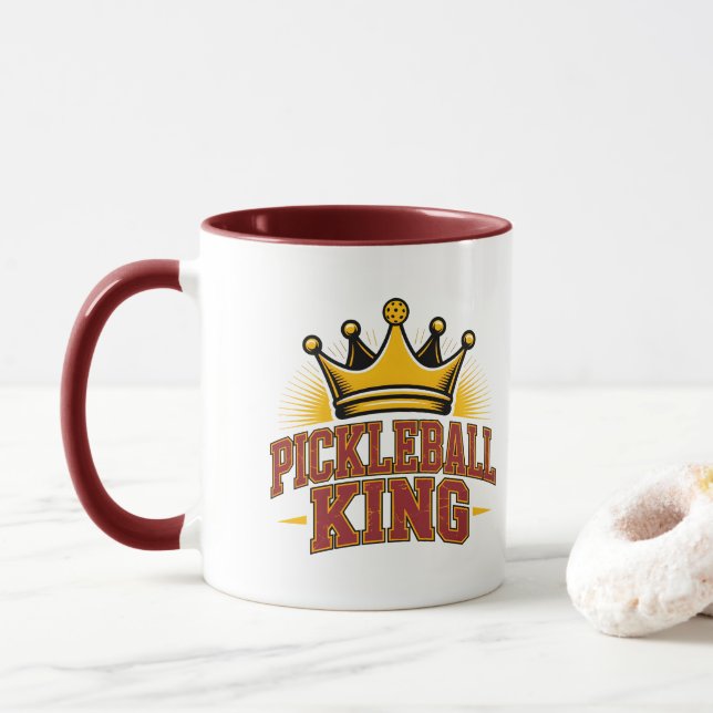 Caneca Pickleball King (Com Donut)