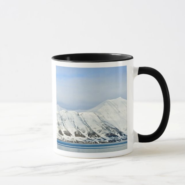 Caneca Picos nevados Woodfjord Svalbard 2 (Direita)