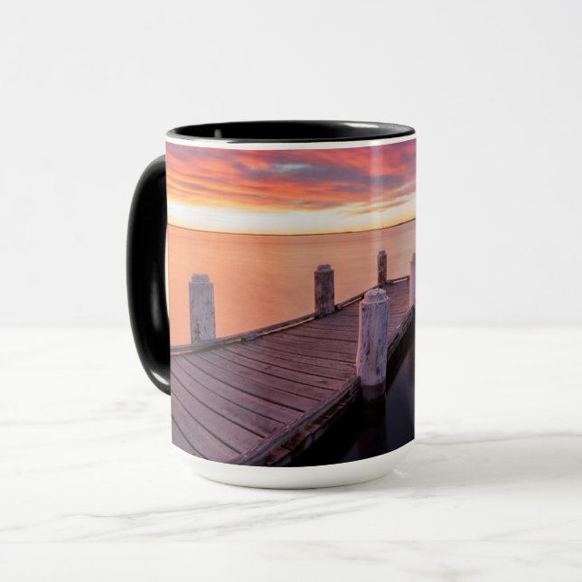 Caneca Pier no lago Illawarra (Frente Esquerda)