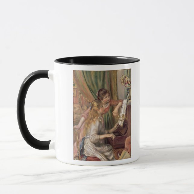 Caneca Pierre A Renoir| Jovens raparigas no Piano (Esquerda)