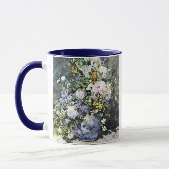 Caneca Pierre-Auguste Renoir, vaso das flores (Esquerda)