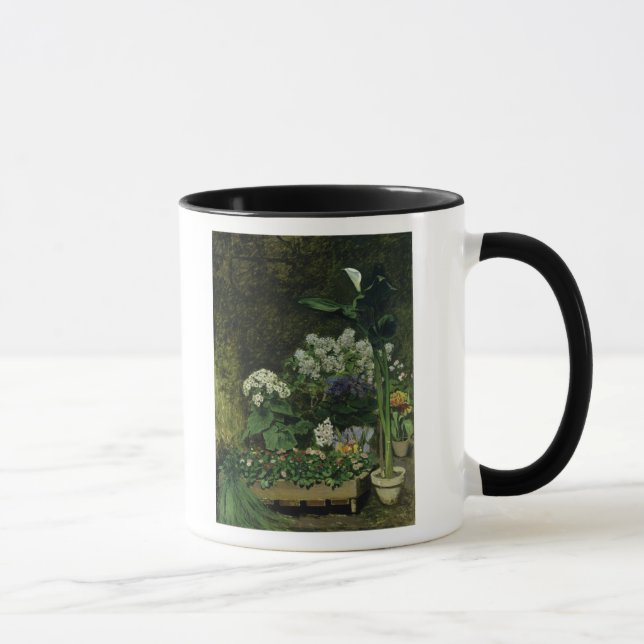 Caneca Pierre flores de Renoir um | em uma estufa (Direita)