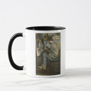 Caneca Pierre um Renoir   Frederic Bazille em sua armaç