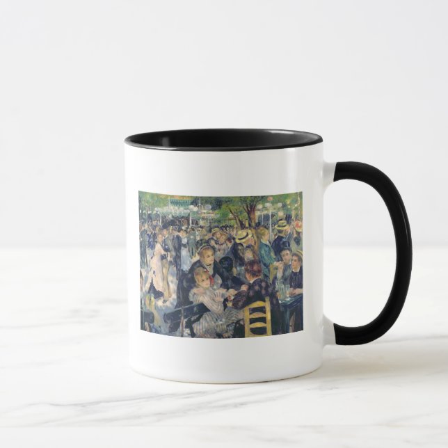 Caneca Pierre uma bola de Renoir | no Moulin de la (Direita)
