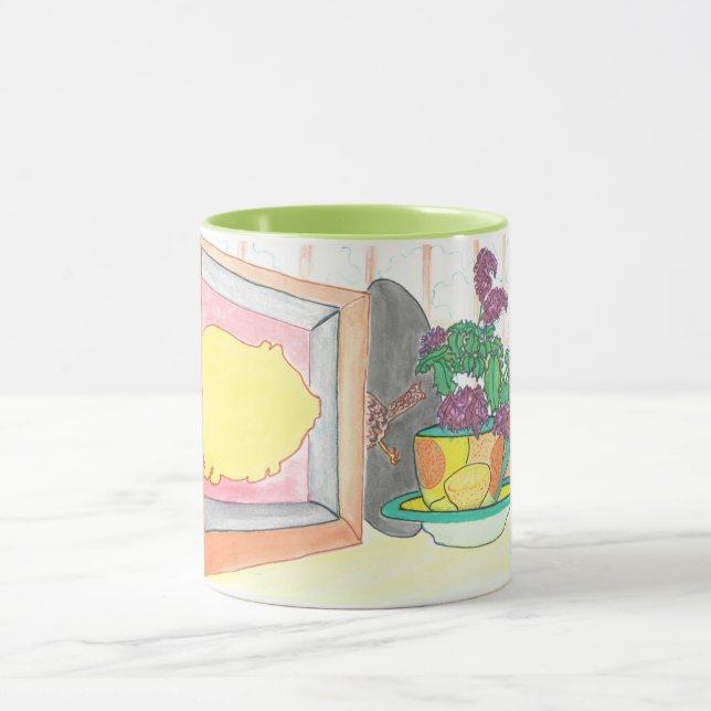 Caneca Pig Cookie Windowsill (Centro)