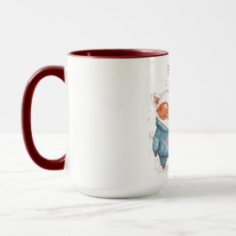 Caneca Pig Mug Adorável de Melhores Amigos
