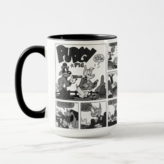 Caneca Pig Mug Clássico de 1940 (Esquerda)