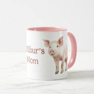 Caneca Piglet Watercolor