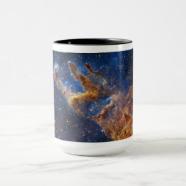 Caneca Pilares da Criação do Telescópio Web da Nebulosa d