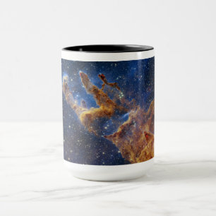 Caneca Pilares da Criação do Telescópio Web da Nebulosa d