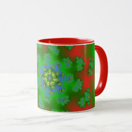 Caneca Pilhas Florais de Natal