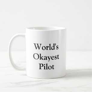 Caneca piloto do Okayest do mundo