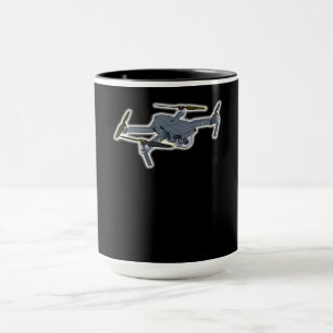 Caneca Piloto Drone Piloto-Quadcopter Piloto Drones Voand