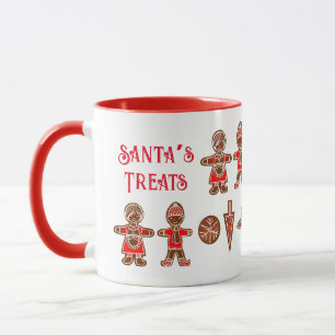 Caneca Pimenta de papai noel vermelha