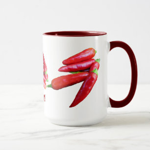 Caneca Pimentas da malagueta picante