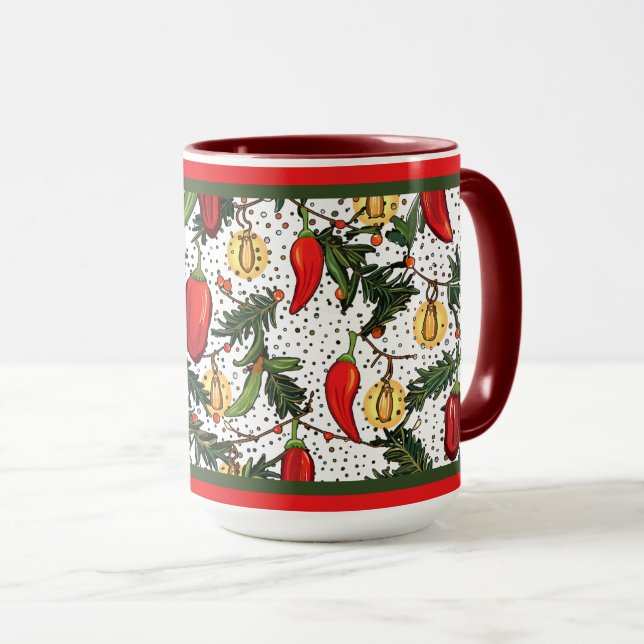 Caneca Pimentos de Natal (Frente Esquerda)