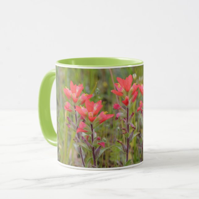 Caneca Pincel-do-índio Flores-do-mato (Frente Esquerda)