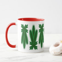 Pine Comet 11oz. Mug - Vermelho