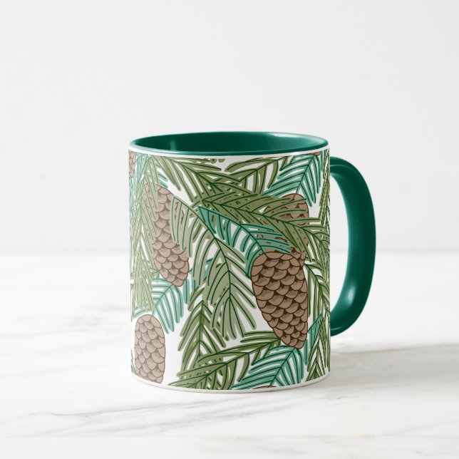 Caneca Pine Cones (Frente Esquerda)