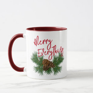Caneca Pine Personalizada Cone Agulha Feliz Tudo Arte do