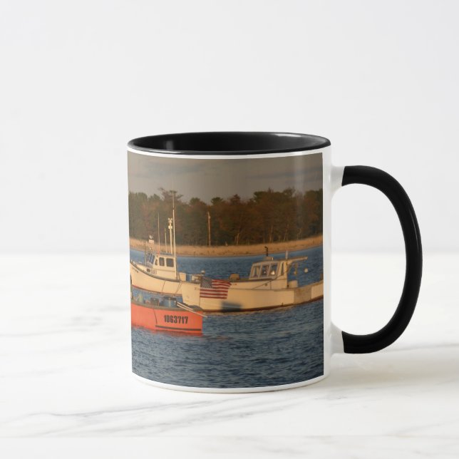 Caneca Pine Point Black 11 oz Ringer Mug (Direita)