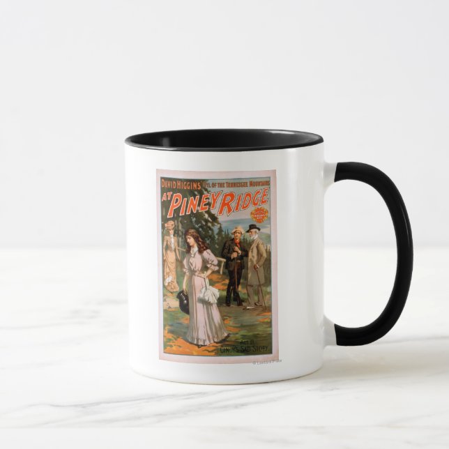 Caneca Piney Ridge "Idyl of the Tennessee Mountain" (Direita)