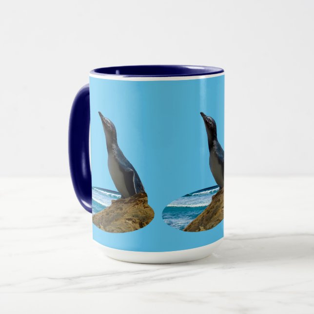 Caneca Pinguim bonito, Mug (Frente Esquerda)