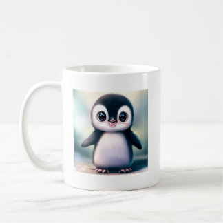 Caneca Pinguim Cura - Caneca Animal Cinta