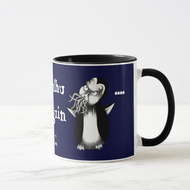 Caneca Pinguim de Cthulhu: …. (Direita)