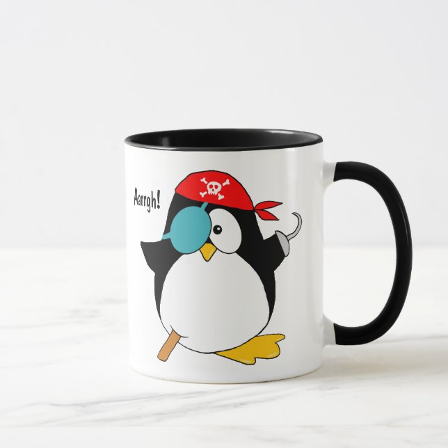 Caneca Pinguim do pirata (Direita)